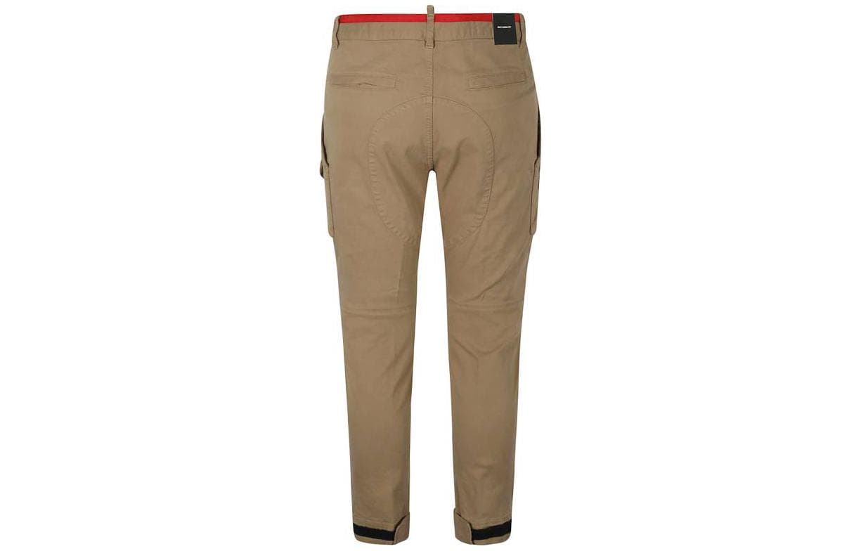 Штаны DSQUARED2 FW23 Logo Print Tapered Pants - изображение 2