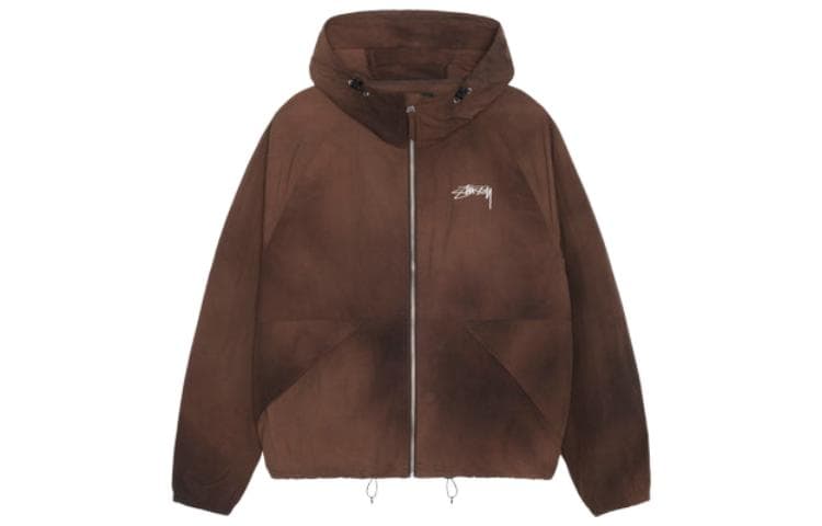 Куртка Stussy SS23 Wave dye beach shell Logo - изображение 2
