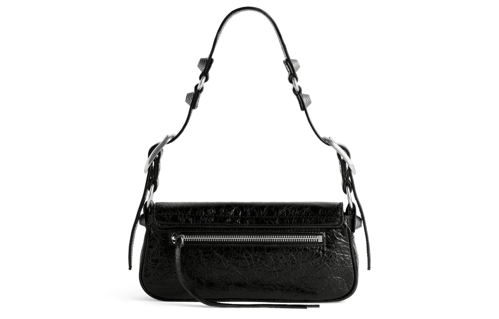 Мини-сумка Balenciaga Le Cagole Black - изображение 4