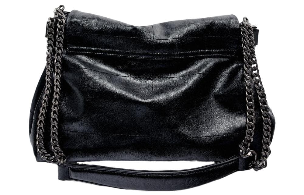 Мини-сумка ZARA Chain Flap Shoulder Bag Black - изображение 4