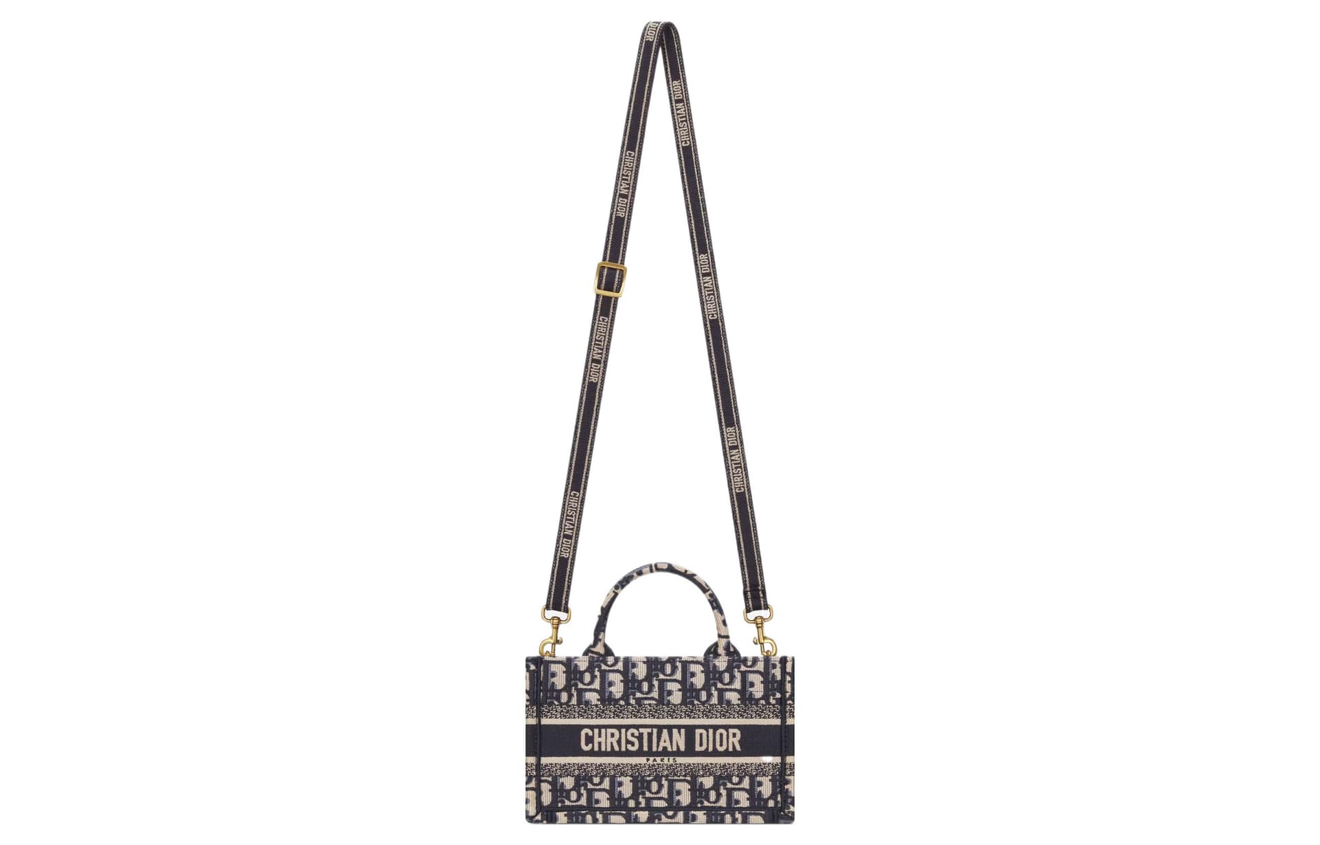 Сумка Dior Book Tote Mini Blue Beige — фото 5