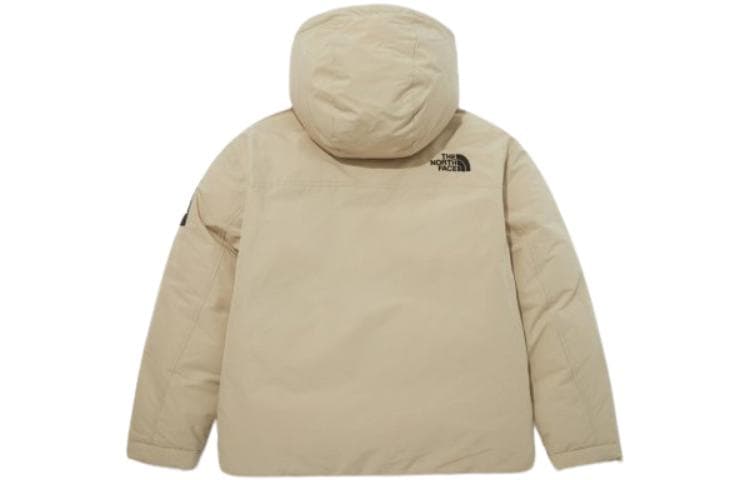 Зимняя куртка The North Face Logo Zip Hoodie Khaki - изображение 3