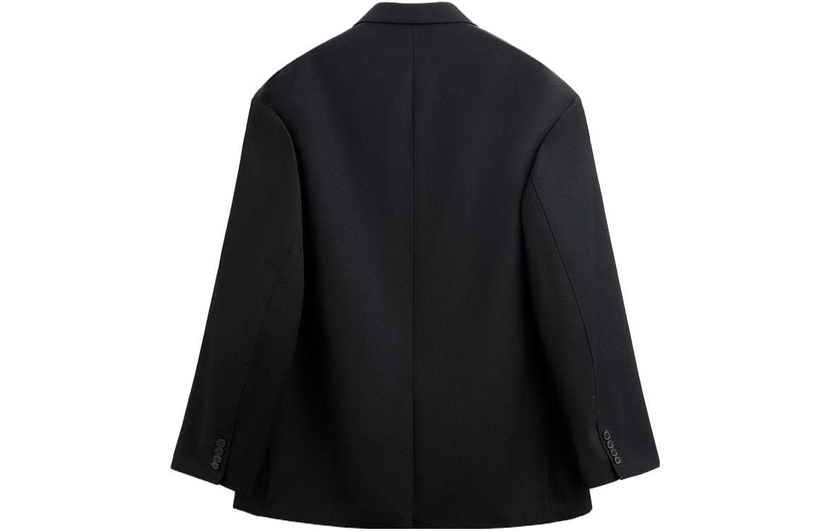 Пиджак ZARA x MAISON SPECIAL Black Blazer - изображение 2