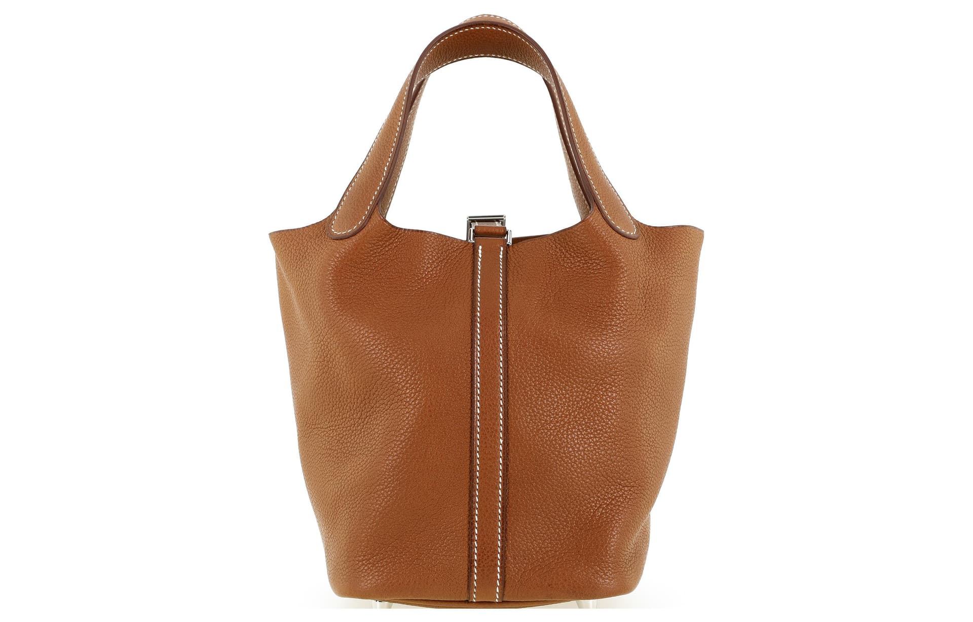 Сумка HERMES Picotin Lock 18 Barenia Faubourg 34 Fauve - изображение 4