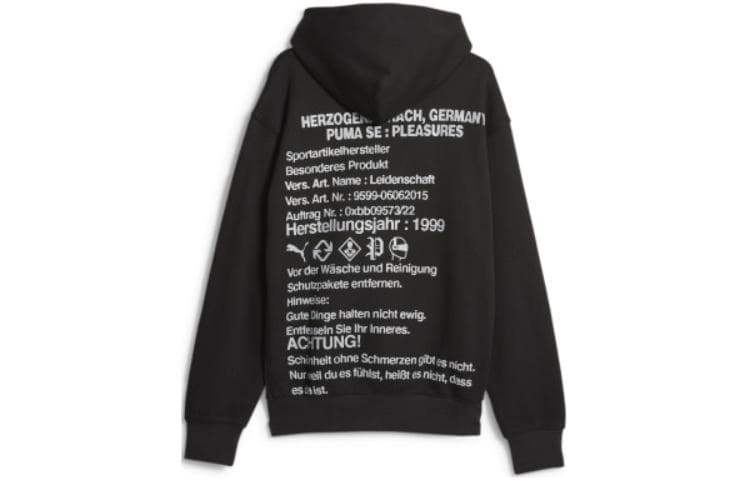 Кофта PUMA x PLEASURES Graphic Hoodie Sweatshirt Logo - изображение 2