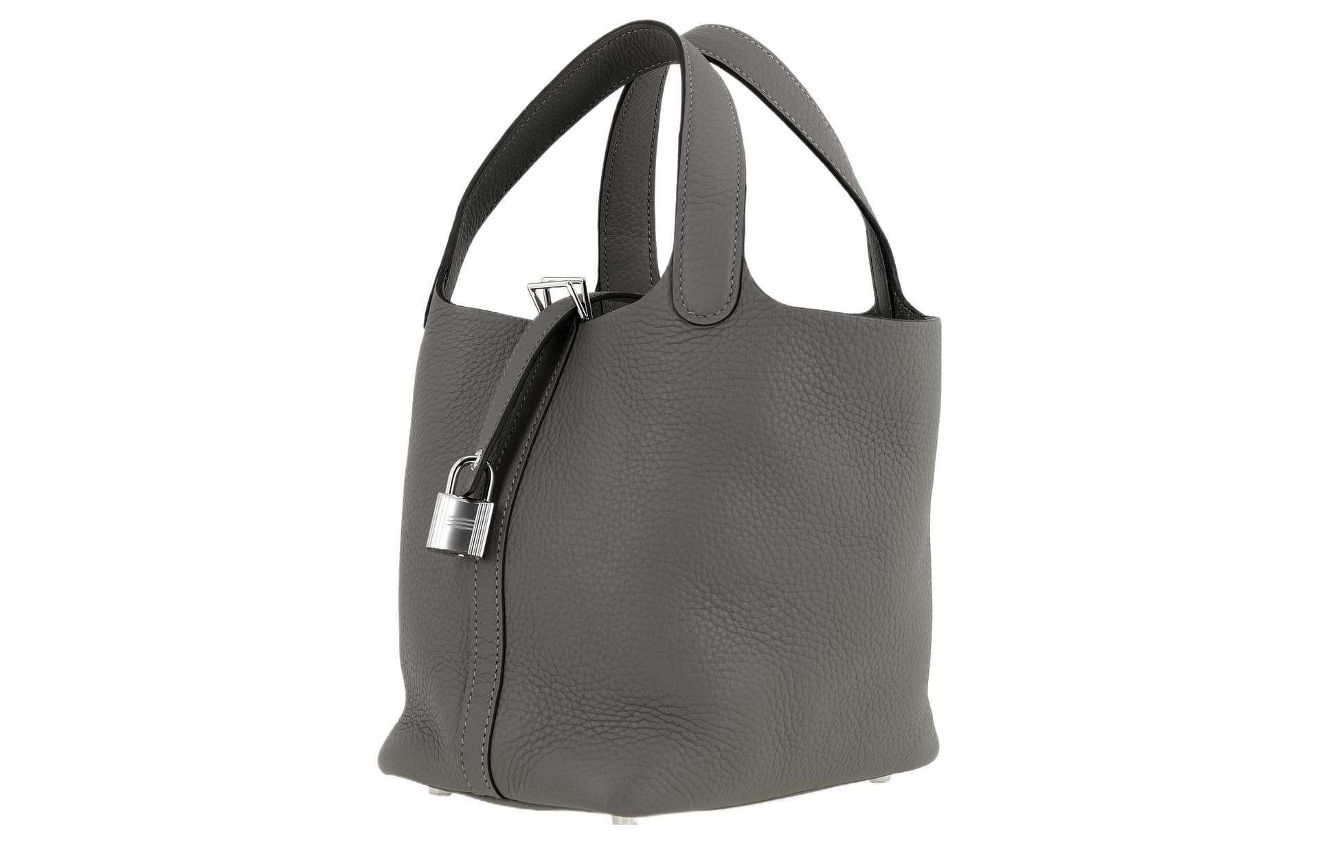 Сумка HERMES Picotin 18 Clemence 0L Grismeyer - изображение 2