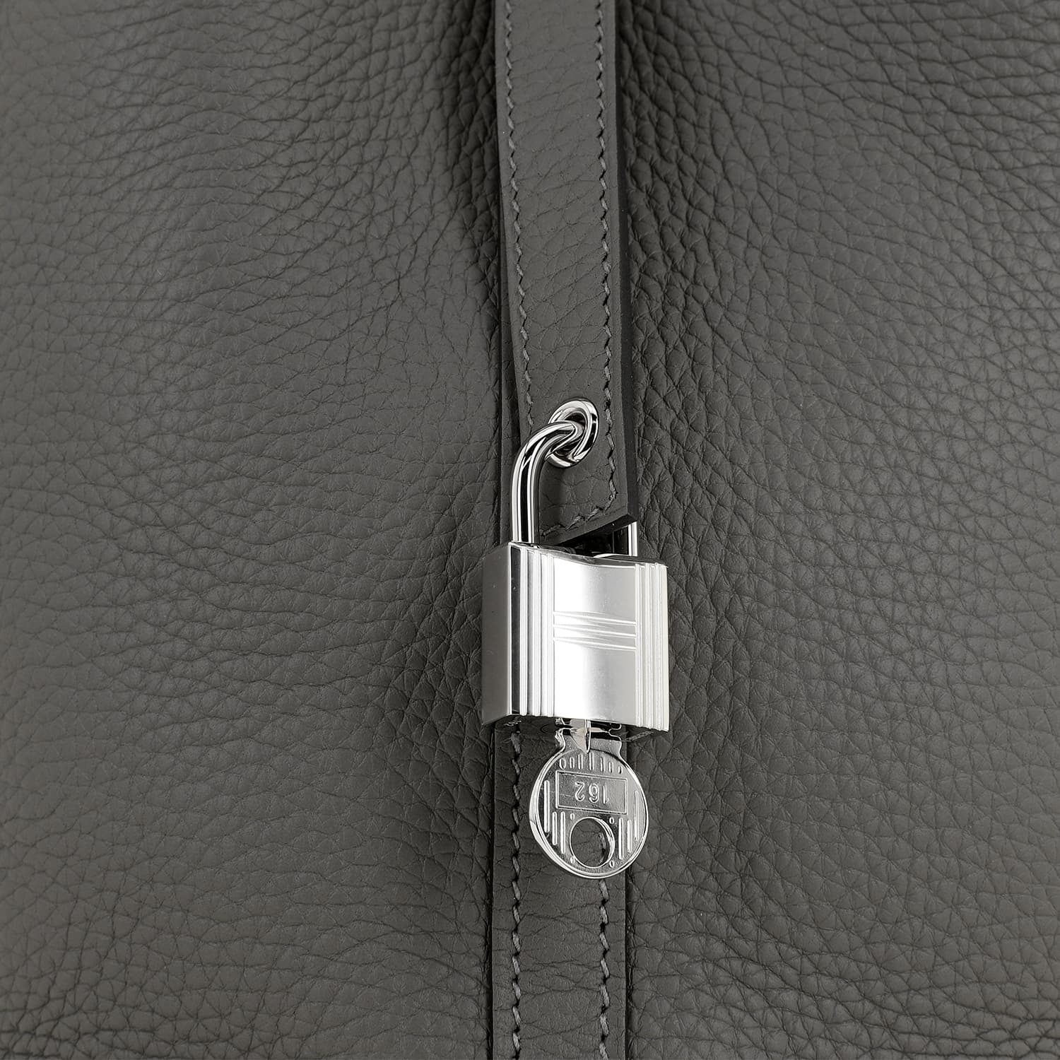 Сумка HERMES Picotin 18 Clemence 0L Grismeyer - изображение 8