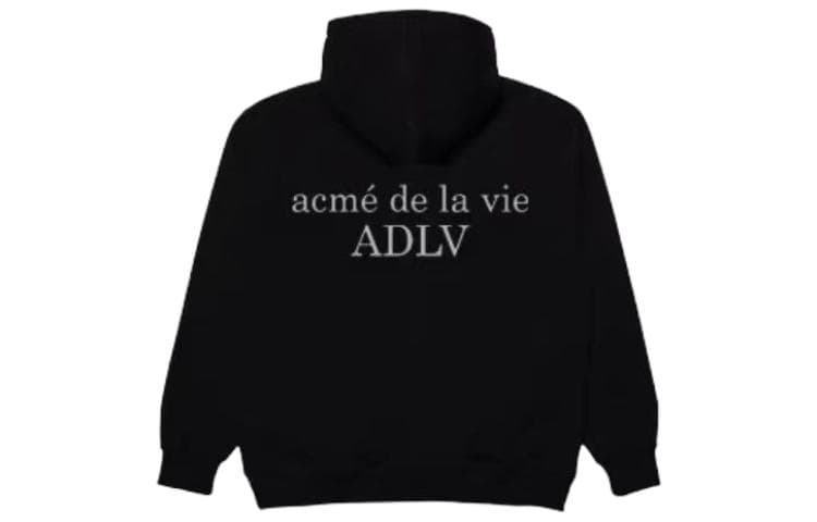 Худи acme de la vie ADLV Cartoon Print Hoodie Black - изображение 4