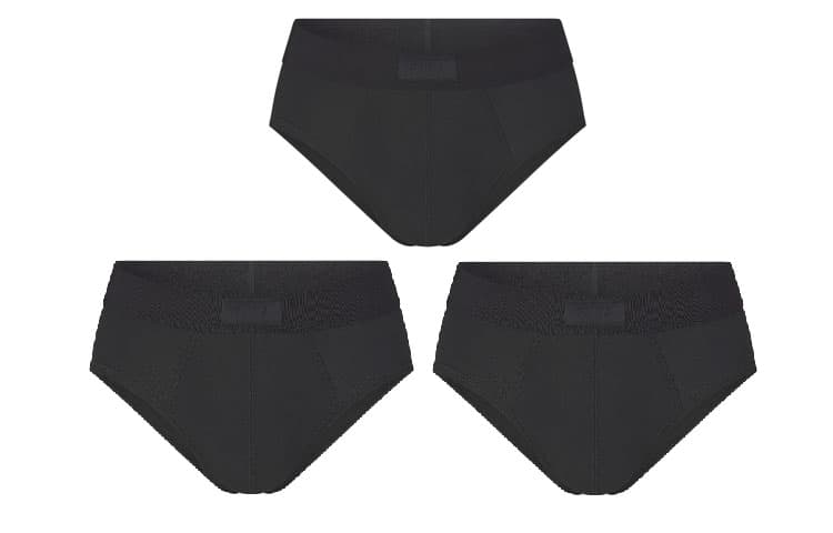 Трусы SKIMS FW23 COTTON FW23 MENS MENS BRIEF 3-PACK 3 - изображение 1