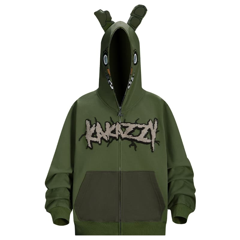 Худи KAKAZZY Hoodie Green - изображение 3