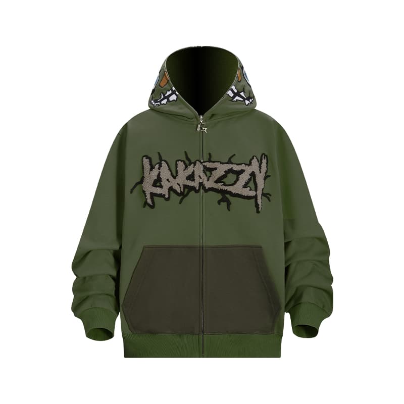 Худи KAKAZZY Hoodie Green - изображение 4