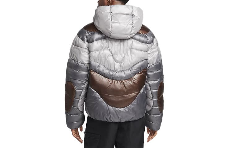 Зимняя куртка пуховик Nike Sportswear Tech Pack Iron Grey - изображение 2