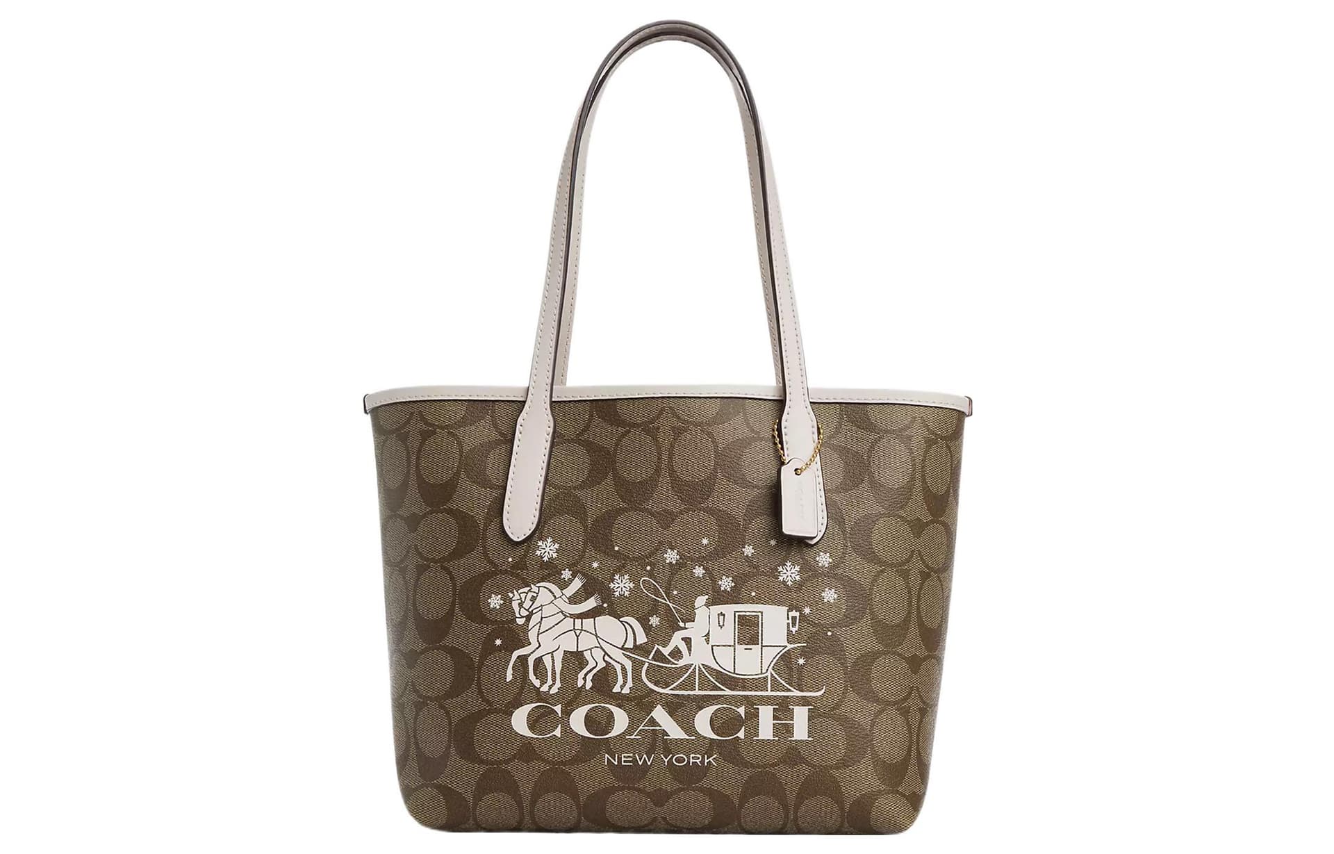 Мини-сумка COACH City Logo Tote - изображение 1