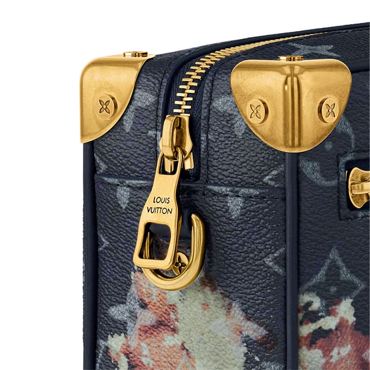 Мини-сумка Louis Vuitton Soft Trunk Navy - изображение 6