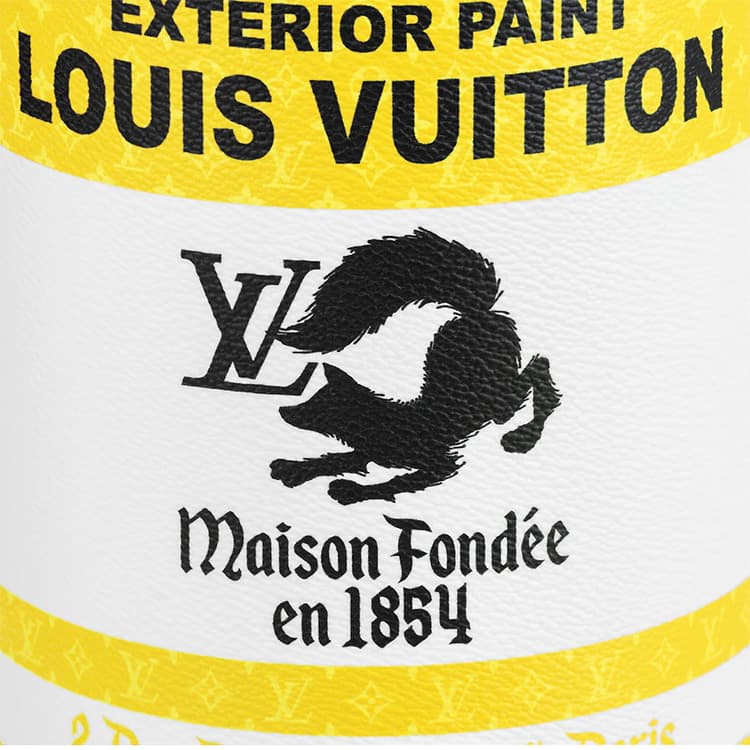 Сумка Louis Vuitton Paint Can Yellow - изображение 6