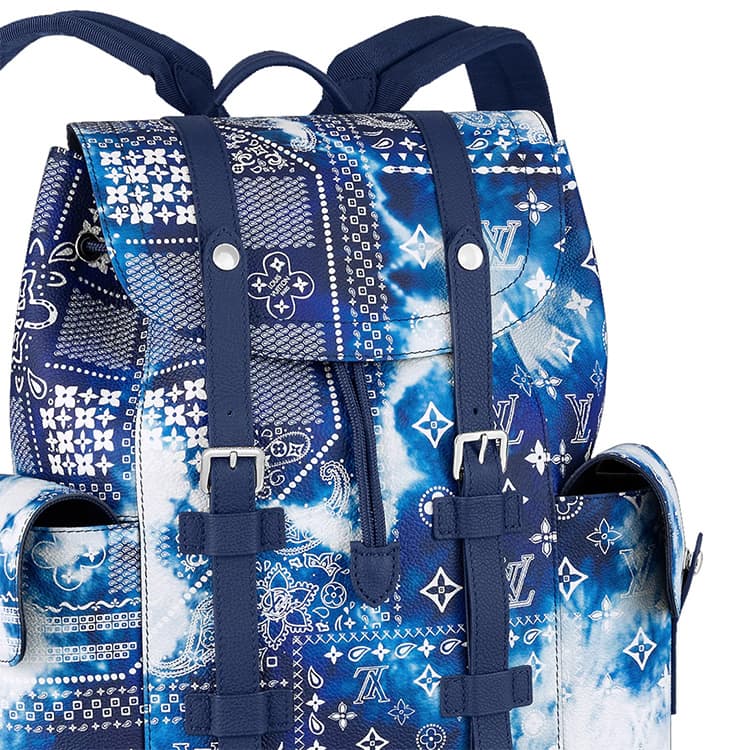 Рюкзак Louis Vuitton Christopher Blue - изображение 5
