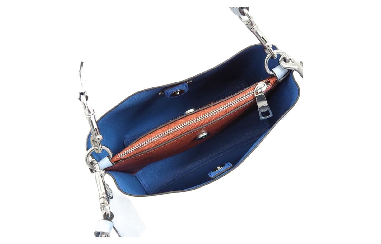 Сумка COACH Mollie Bucket Bag Light Blue - изображение 4