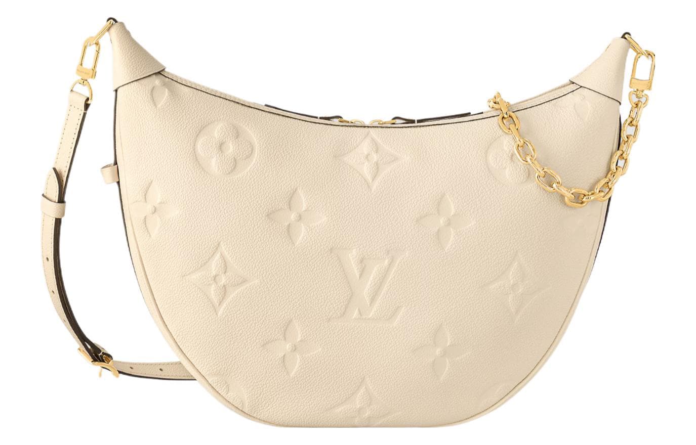 Сумка через плечо Louis Vuitton Loop Hobo White - изображение 1
