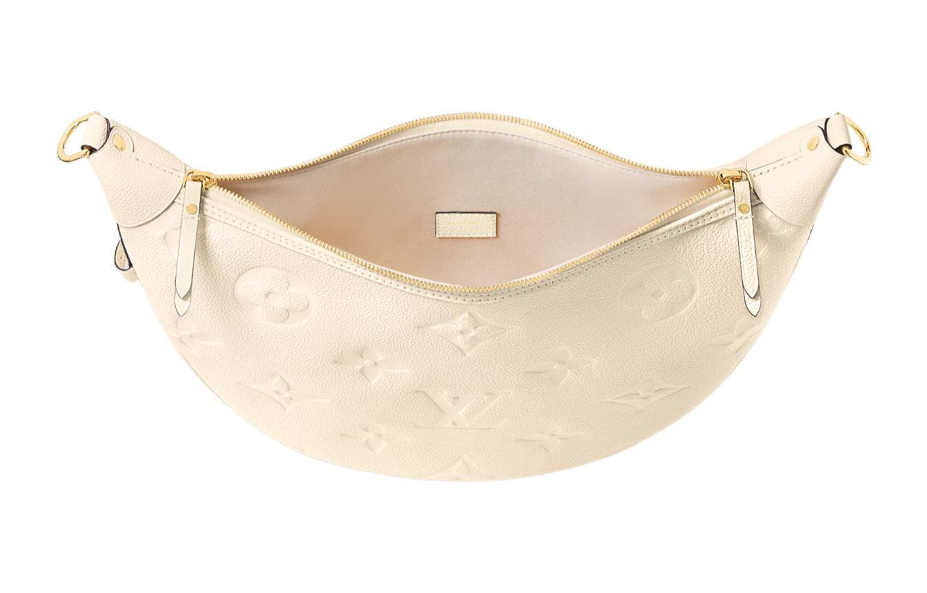 Сумка через плечо Louis Vuitton Loop Hobo White - изображение 3
