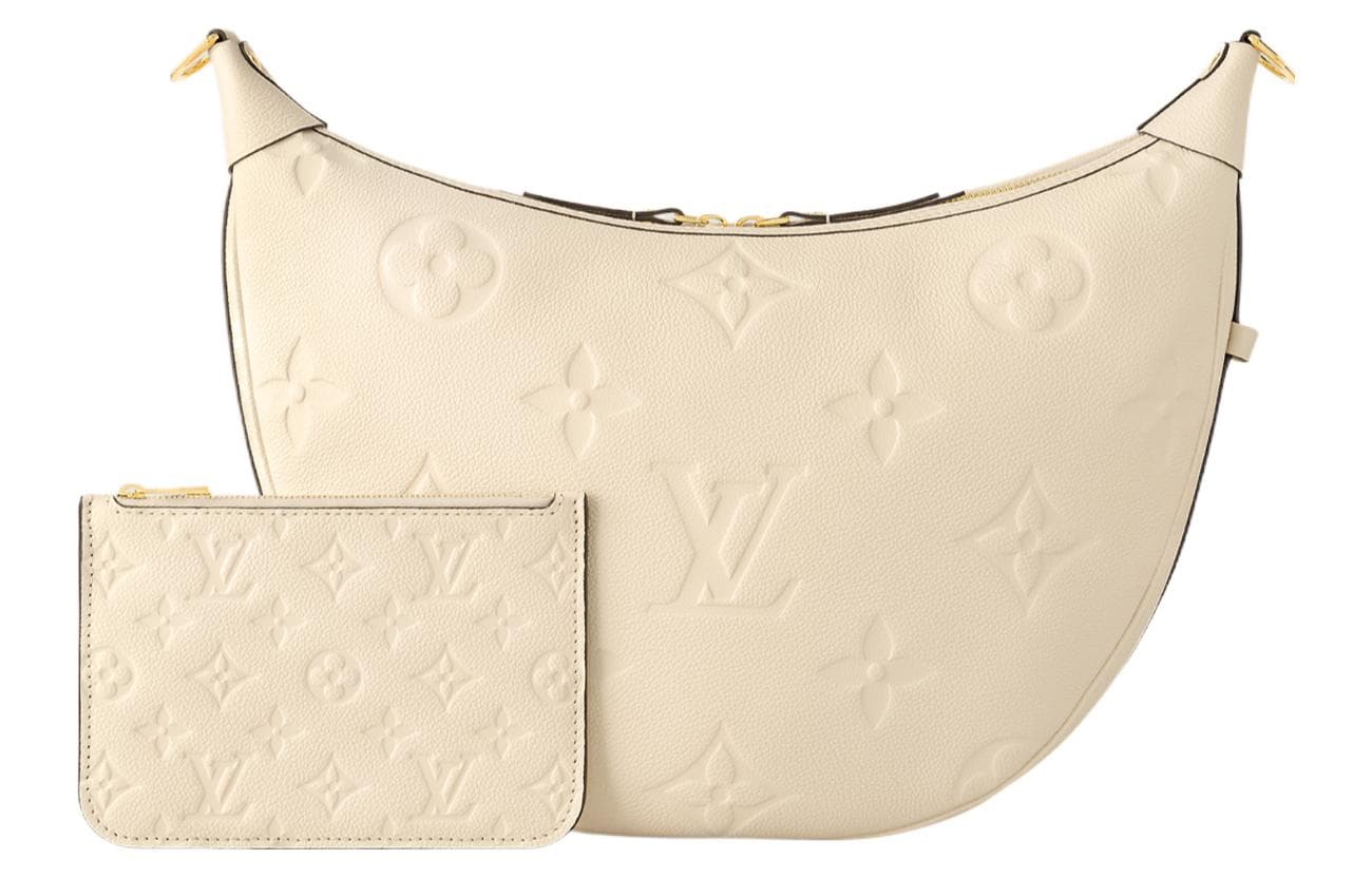 Сумка через плечо Louis Vuitton Loop Hobo White - изображение 4