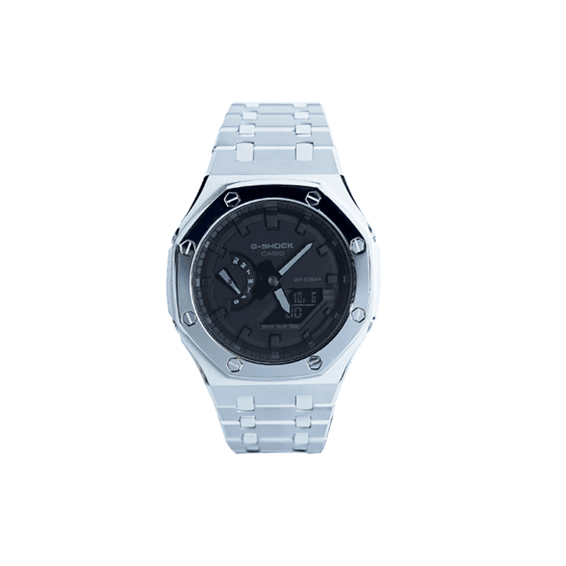 Часы Casio G-Shock GA-2100-7A Silver Aurora - изображение 1
