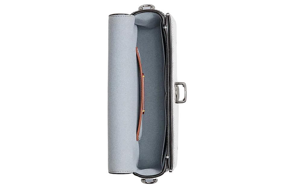 Мини-сумка Coach Studio 20 Logo Bag Silver - изображение 4