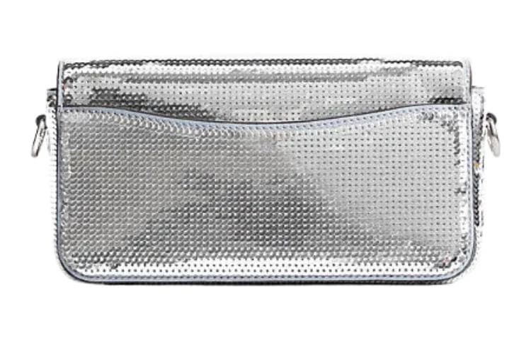 Мини-сумка Coach Studio 20 Logo Bag Silver - изображение 3
