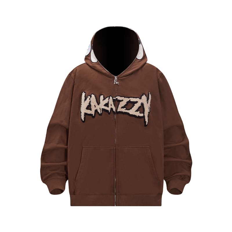 Худи KAKAZZY Hoodie Brown - изображение 4