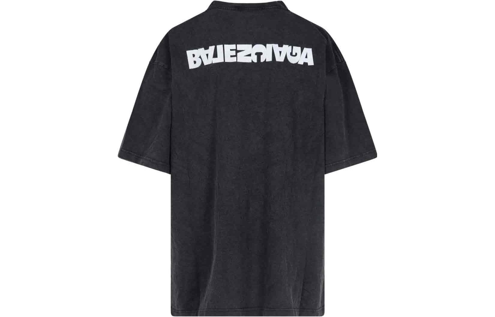 Футболка Balenciaga FW21 LogoT - изображение 3
