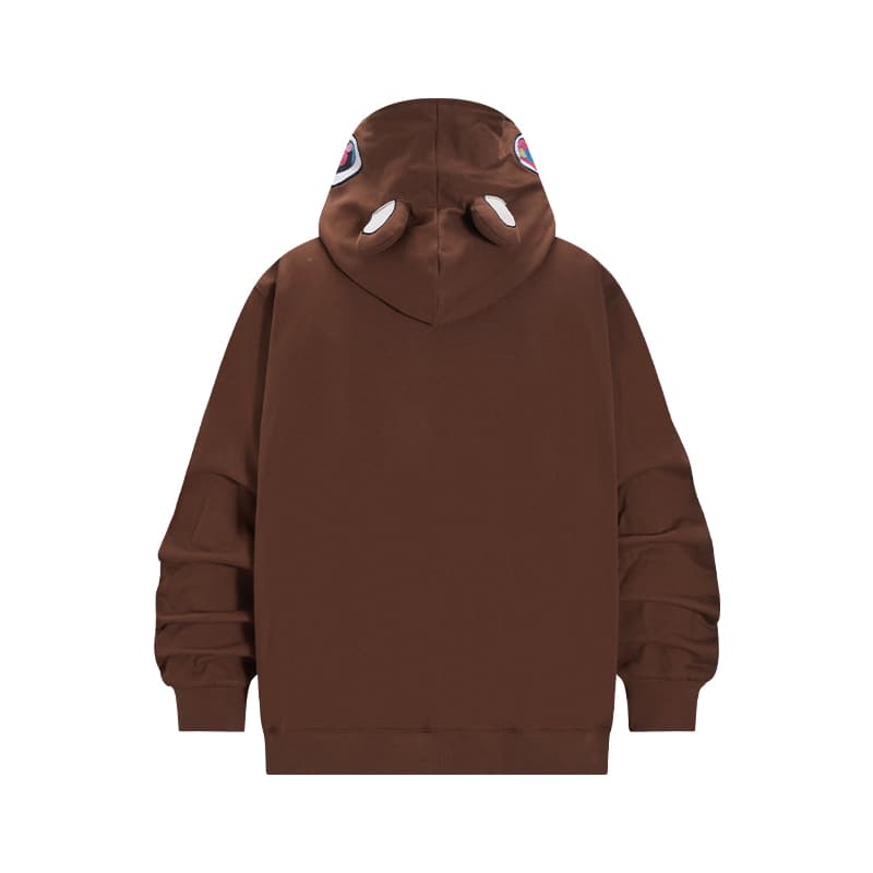 Худи KAKAZZY Hoodie Brown - изображение 5