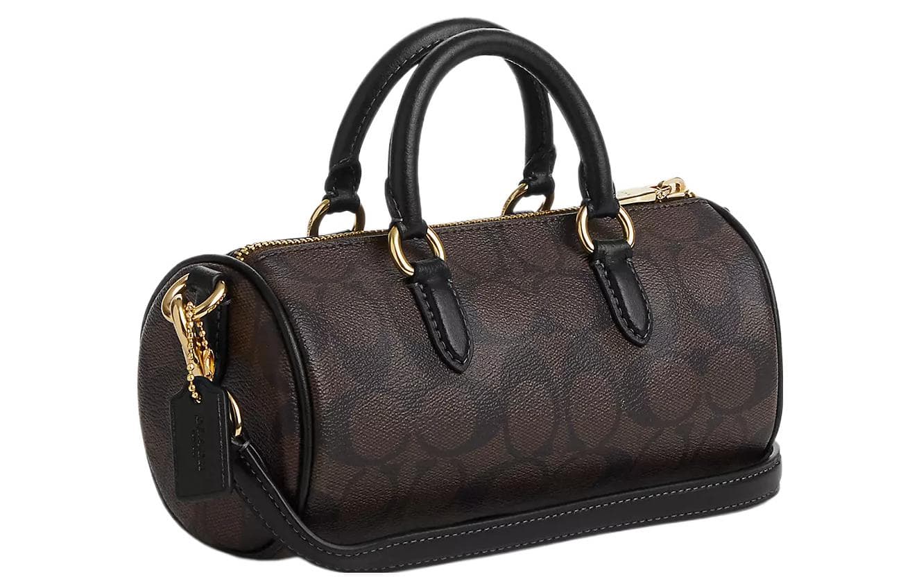 Сумка COACH Lacey 19 Small Boston Bag Deep Brown - изображение 2