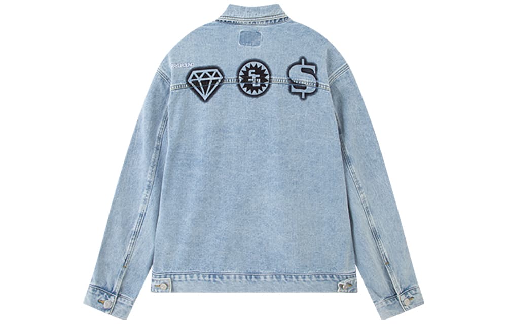 Джинсовая куртка SPRAYGROUND Logo - изображение 2