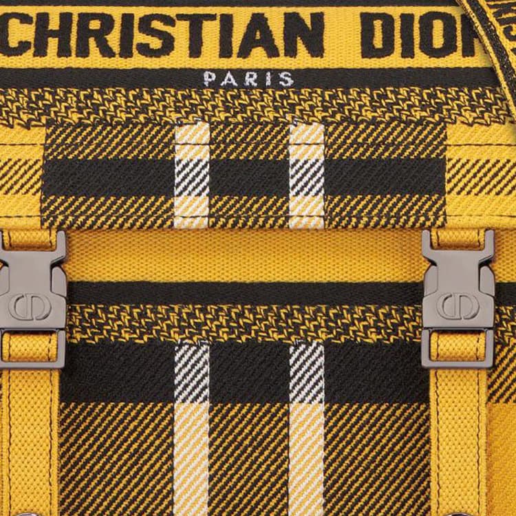 Сумка через плечо Dior DiorCamp Embroidered Crossbody Small - изображение 7