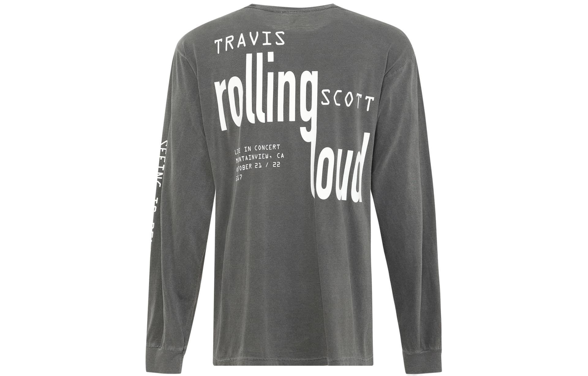 Кофта Travis Scott x Rolling Loud Cactus Jack Seeing Is Believing Long Sleeve T - изображение 2
