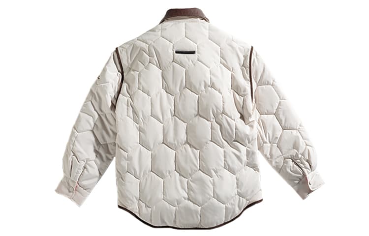 Зимняя куртка пуховик Monster Guardians Coach Jacket Beige - изображение 2