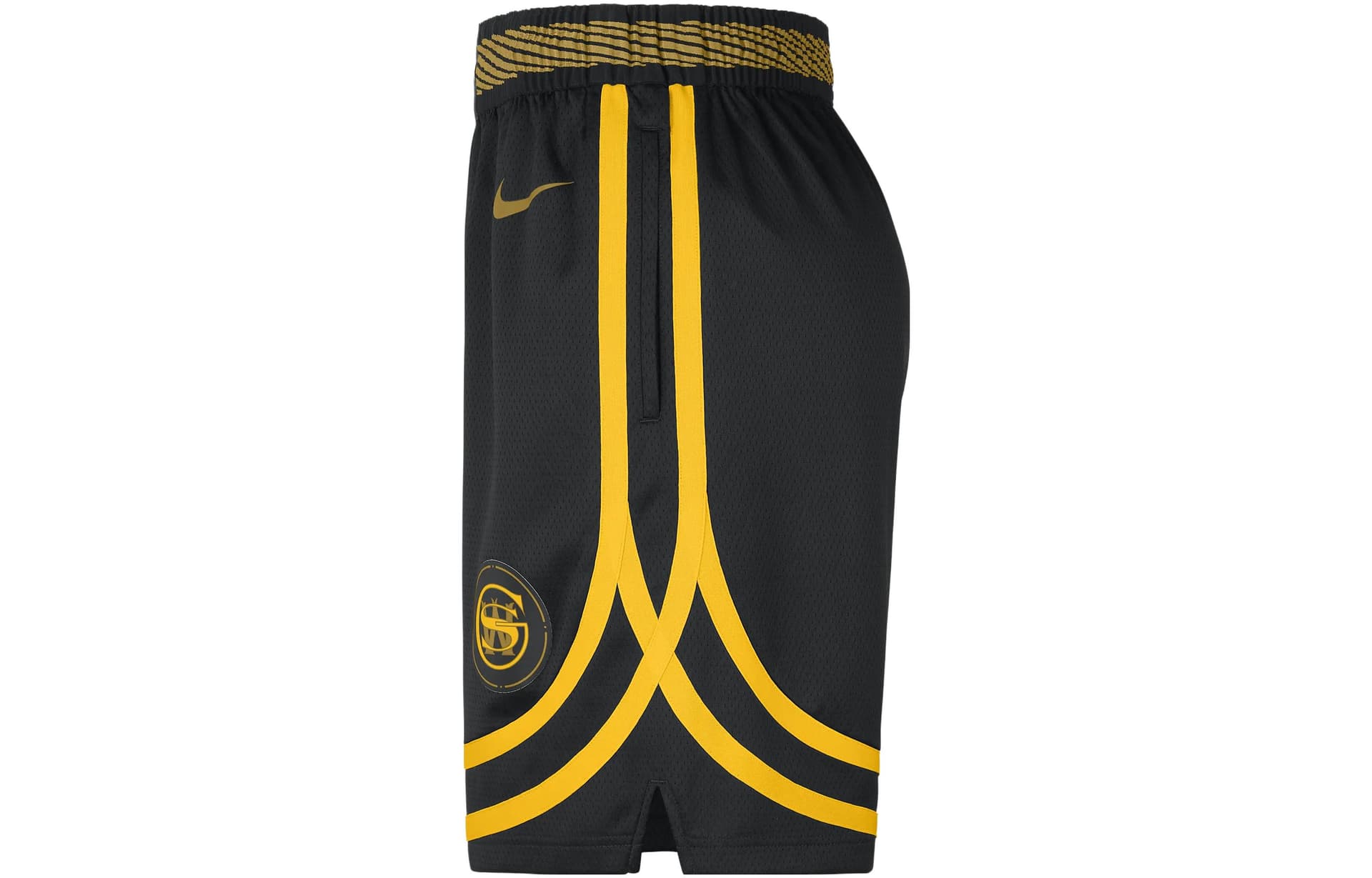 Баскетбольные шорты Nike Golden State Warriors 2023/24 City Edition Shorts - изображение 3
