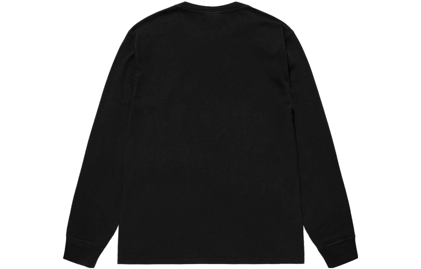 Футболка Stussy FW23 SMALL STOCK LS TEE PIGMENT DYED logoT - изображение 2