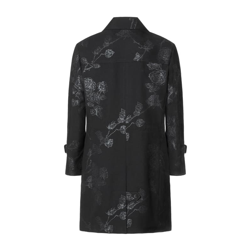 Пальто Andrew Mackenzie FW23 Black Coat - изображение 2