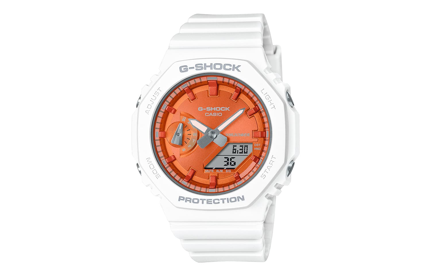 Часы CASIO GMAGA-2100 G-SHOCK GMA-S2100WS-7APRGA-2100WS-7APR - изображение 1