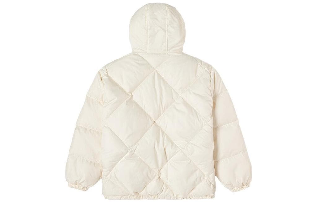 Зимняя куртка Vans Logo Zip Hoodie Off-White - изображение 2