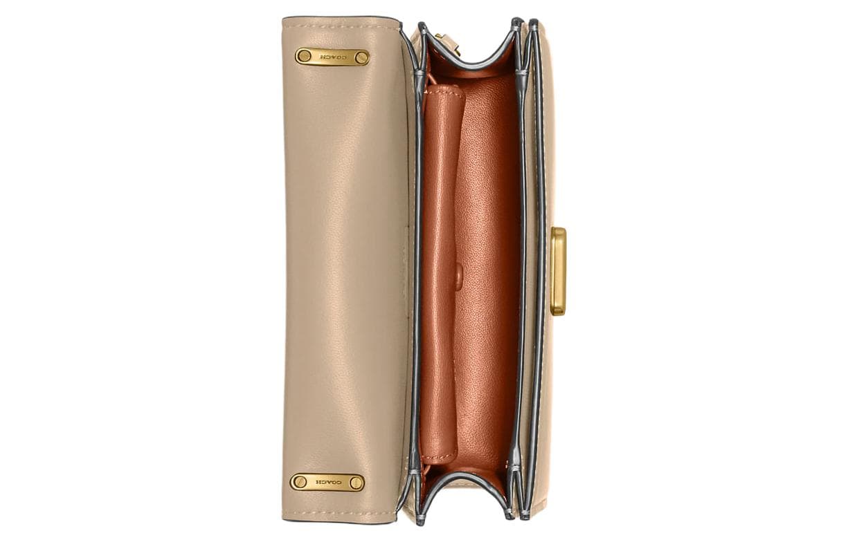 Сумка через плечо COACH Bandit 18 Ivory - изображение 4