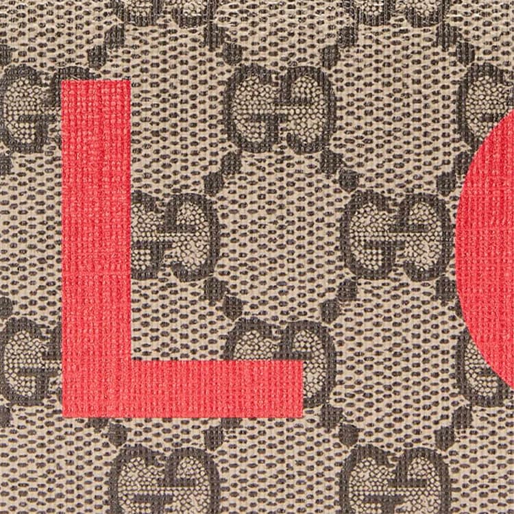 Кошелек Gucci Love Canvas Card Holder - изображение 8