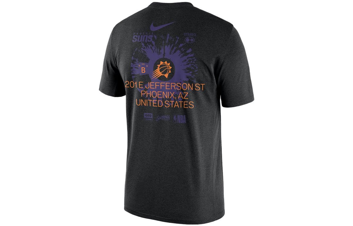 Футболка Nike NBA Phoenix Suns T-Shirt Black - изображение 2