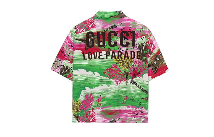Блузка Gucci SS22 Green Shirt - изображение 2
