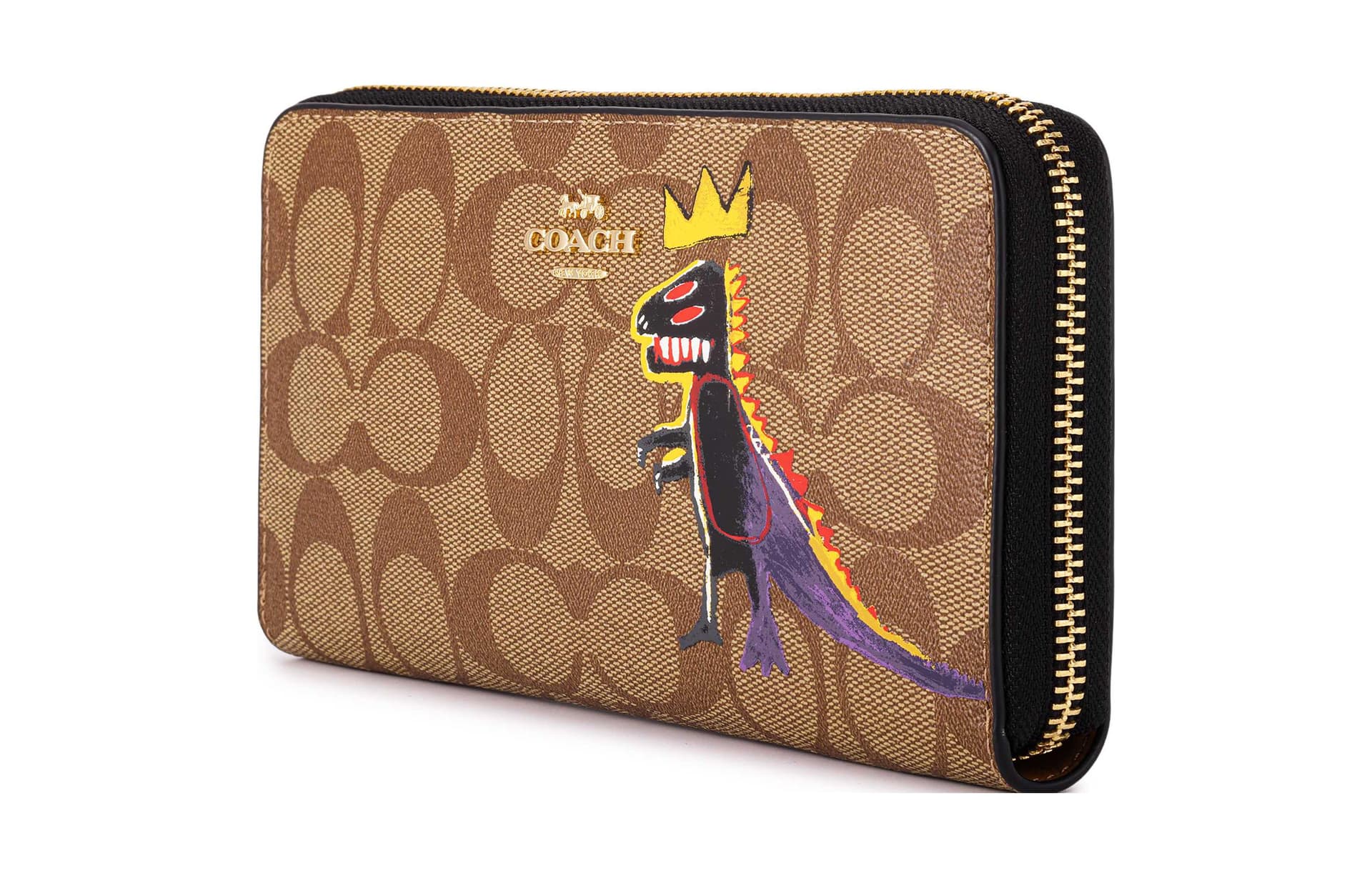 Кошелек COACH Jean-Michel Basquiat Zip Around 19 - изображение 2