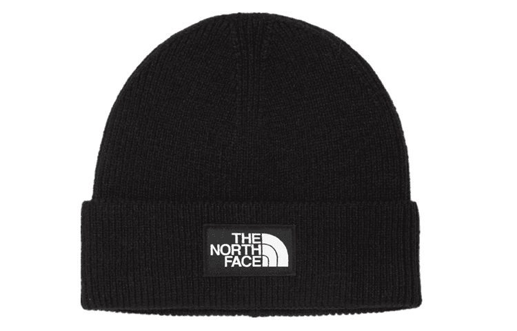 Шапка The North Face Logo Beanie Black - изображение 1