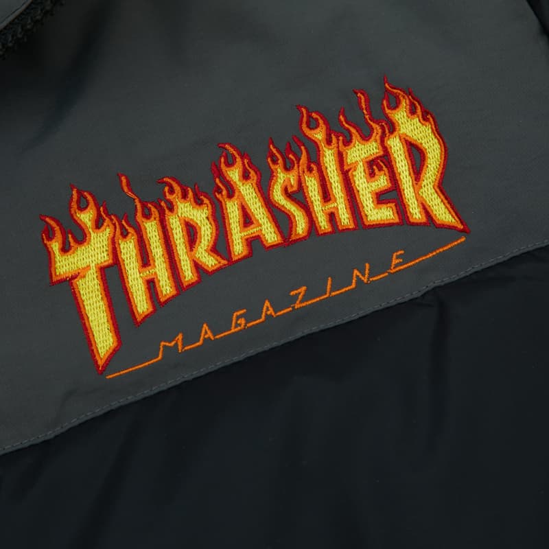 Зимняя куртка Thrasher 2023SMU TWO TONE DOWN JACKET - изображение 3