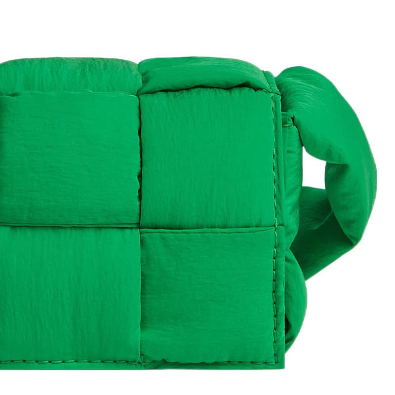 Сумка через плечо Bottega Veneta Cassette Mini Green - изображение 5