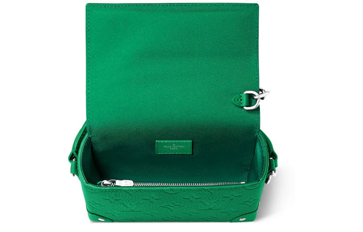 Сумка через плечо Louis Vuitton Steamer Mini Green - изображение 4