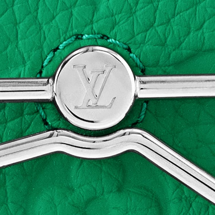 Сумка через плечо Louis Vuitton Steamer Mini Green - изображение 5